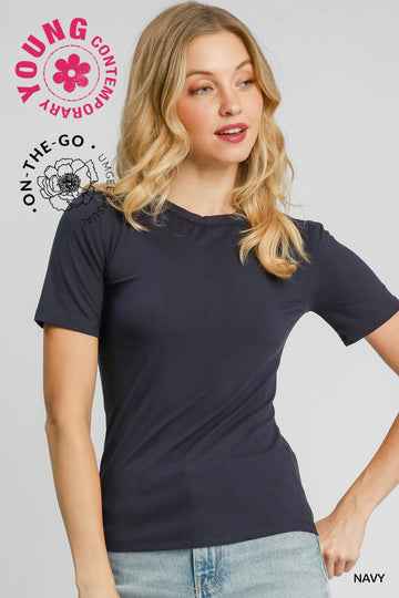 Crew Neck Tee - 3 colors