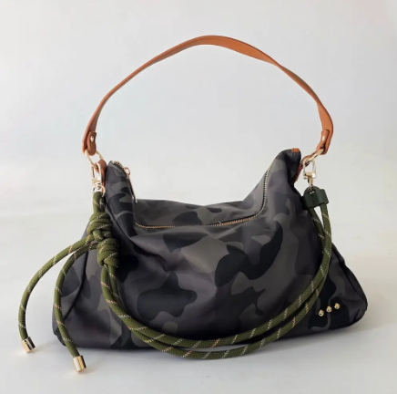 Nikki Nylon Slouchy Shoulder Bag