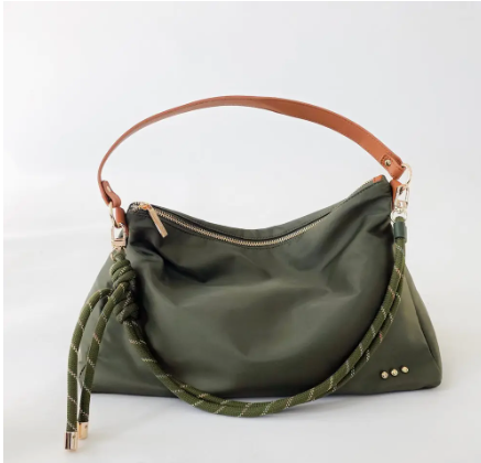 Nikki Nylon Slouchy Shoulder Bag