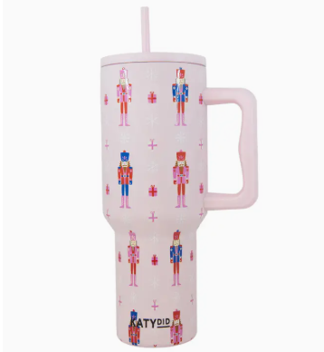 Christmas Tumbler Cup w/ Handle - 3 options
