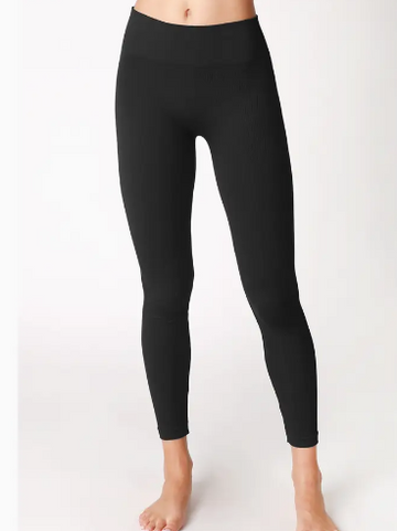 Ribbed High Waist Leggings
