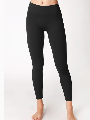 Ribbed High Waist Leggings