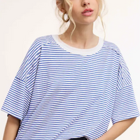 Drop Shoulder Short Sleeve