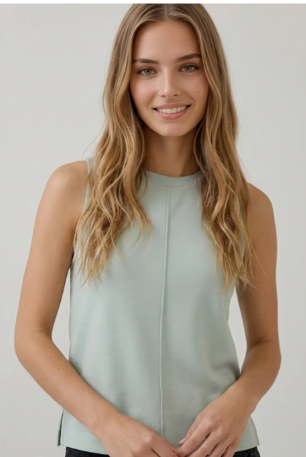 Sleeveless Swing Top
