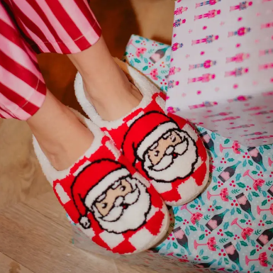 christmas slippers house slippers