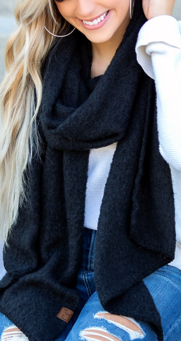 C.C. Draped Scarves - 5 colors