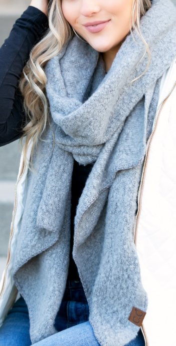 C.C. Draped Scarves - 5 colors