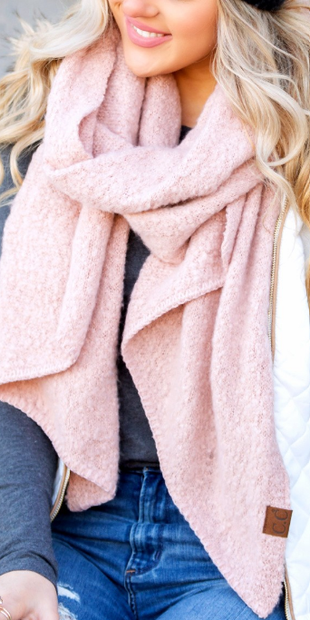 C.C. Draped Scarves - 5 colors