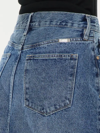 Kan Can-Denim Maxi SKIRT