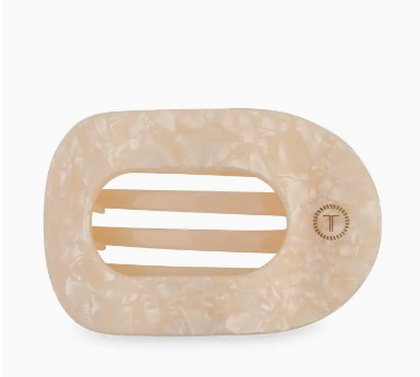 Teleties Flat Round Hair Clip