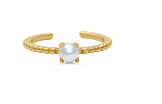 Colorful Stacker Ring - Pearl