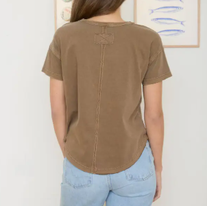 Exposed Seam Knit Top-2 colors