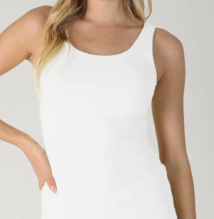 Signature Plain Jersey Tank Top