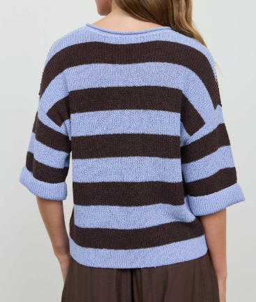 Wide Stripe Sweater
