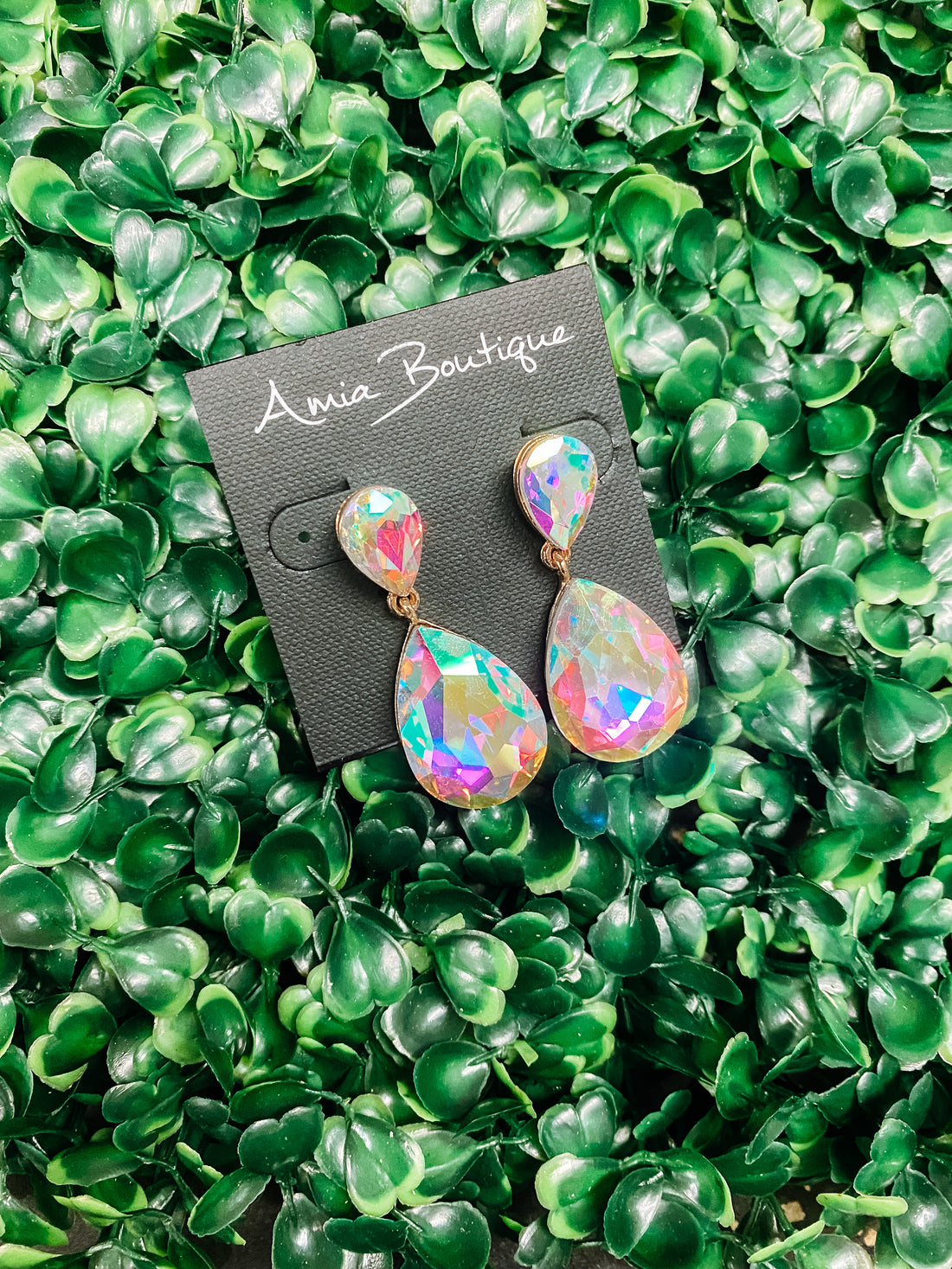 Dynamite Rainbow Teardrop Earrings