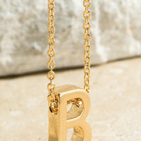 Gold Initial Necklaces