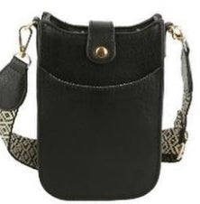 The Willis Crossbody Bag with Pattern Strap