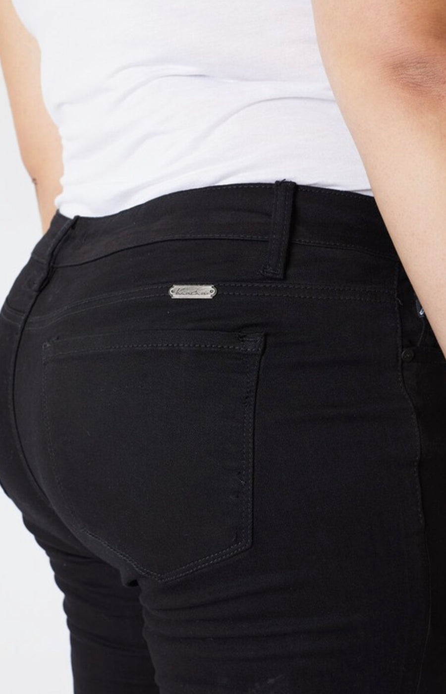 PLUS Raylene Kancan Low Rise Ankle Skinny
