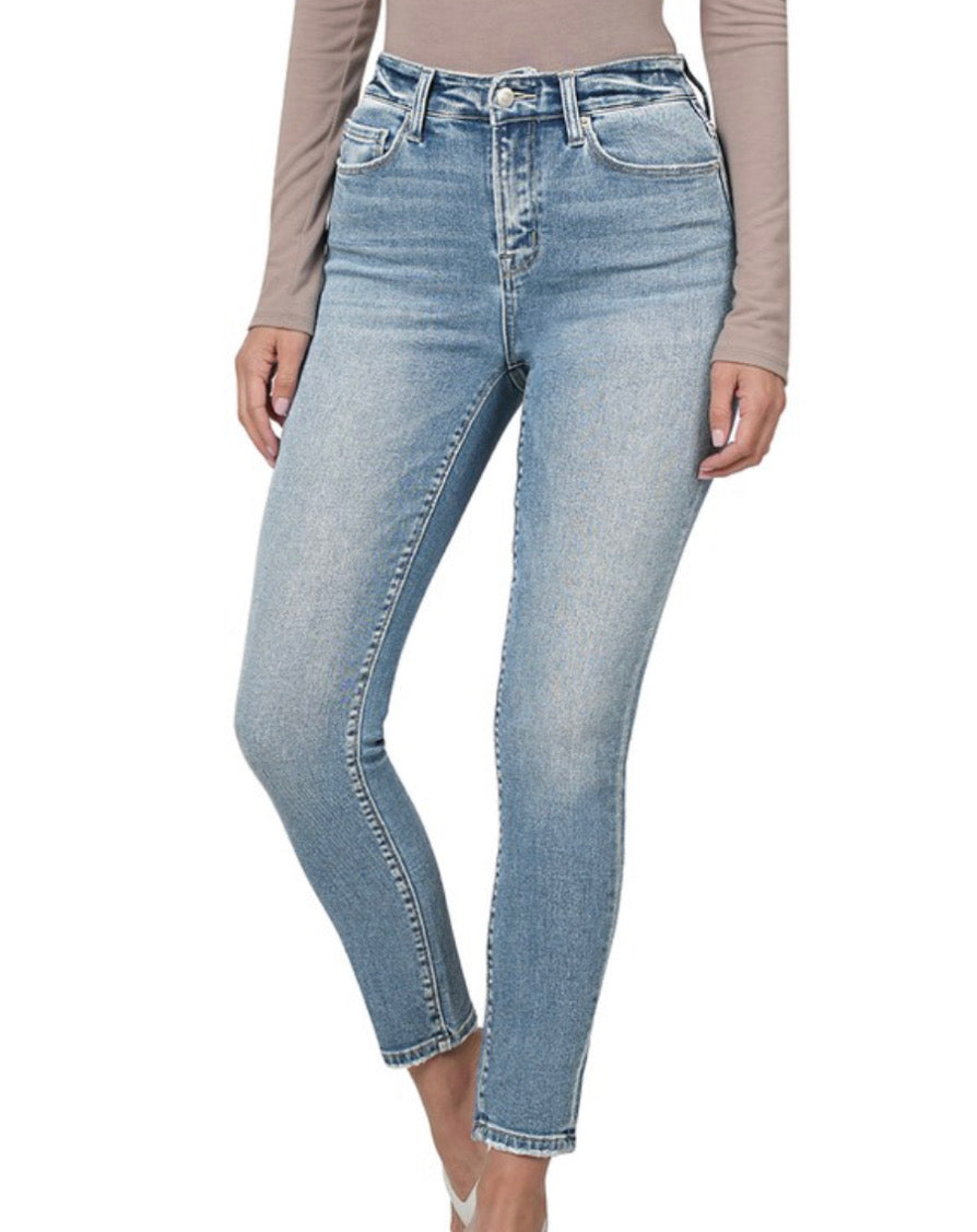 Zenana Coastal Crush Skinny Jeans