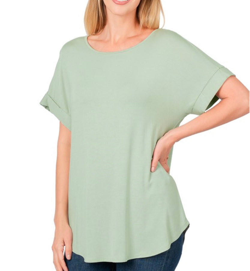 The Lainie Sage Basic Loose Fit Tee