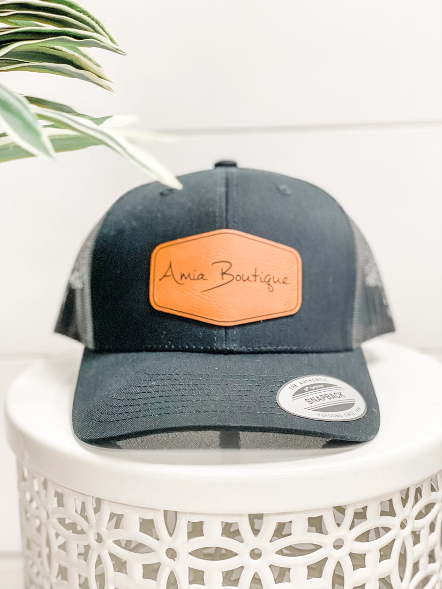 Amia Boutique Adjustable Trucker Hat 5 Colors Available