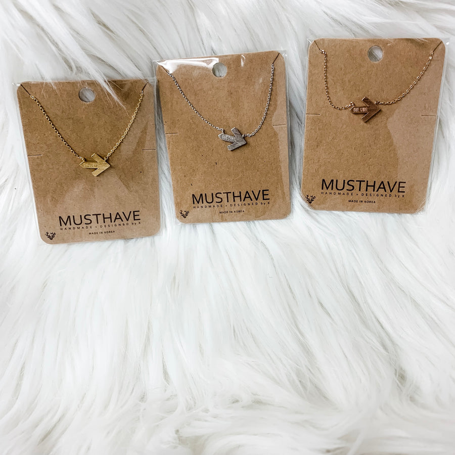 Must Have Arrow Necklace
