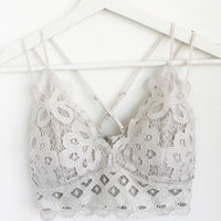 Crochet Lace Bralettes Multiple Color Options