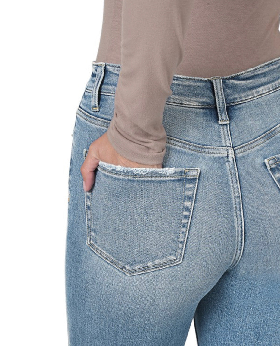 Zenana Coastal Crush Skinny Jeans