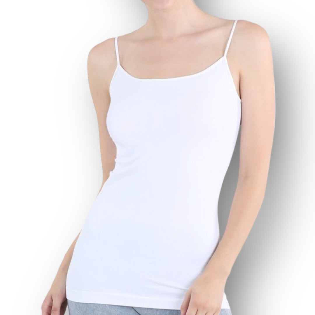 NIKIBIKI Thin Strap Cami in Black & White