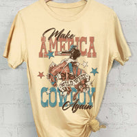 Make America Cowboy Again Graphic Tee