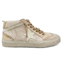 The Serena Taupe High Top Star Sneaker
