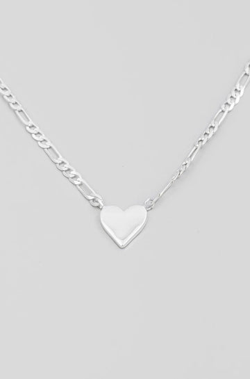 Mini Heart Pendant Necklace | 2 colors available