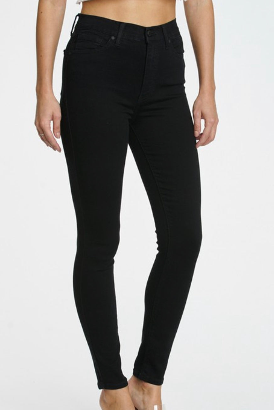 Eunina Hero Black Super Skinny High Rise Eunina Denim