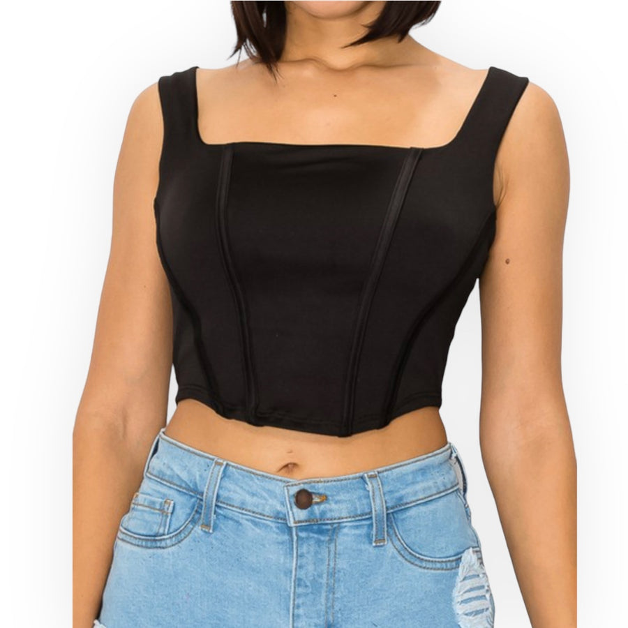 Blackout Corset Top