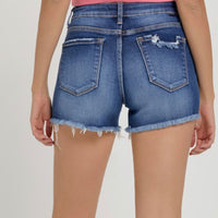 Rugged Edge Risen Denim Shorts