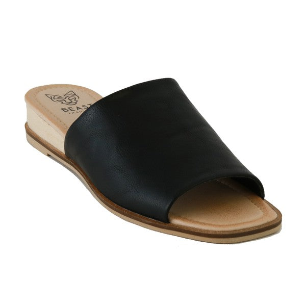Beast Black Slide Sandals
