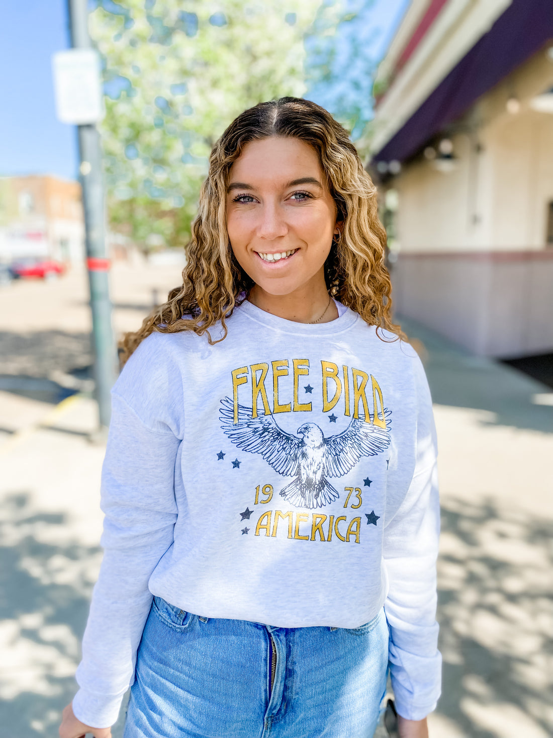 Free Bird Buttery Soft Crewneck