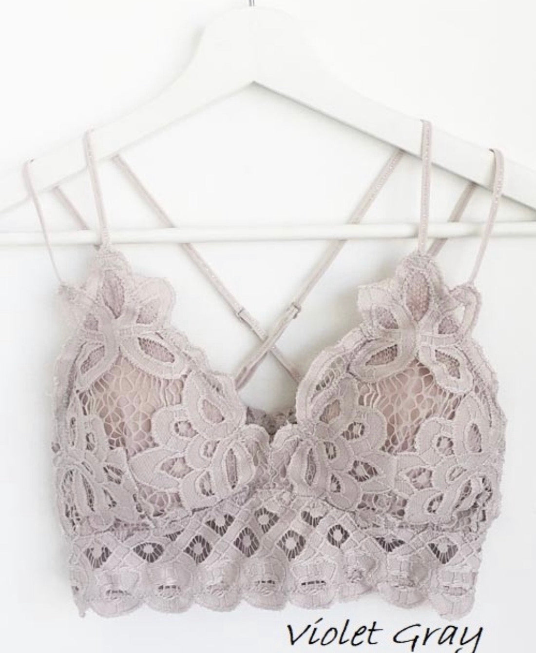 Crochet Lace Bralettes Multiple Color Options – Amia Boutique